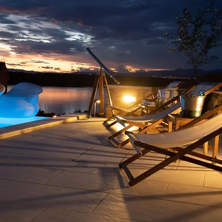Luxury Villa Allen With Pool Klimno Exterior foto
